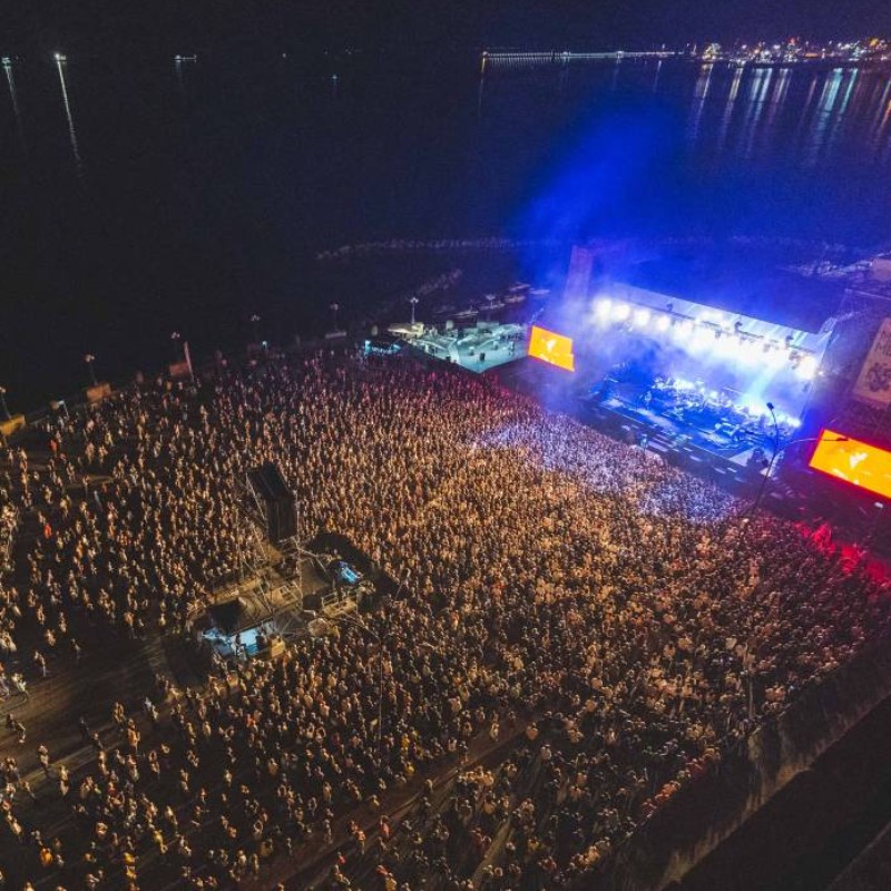 Pubblico al concerto di Nick Cave, giugno 2022, Taranto